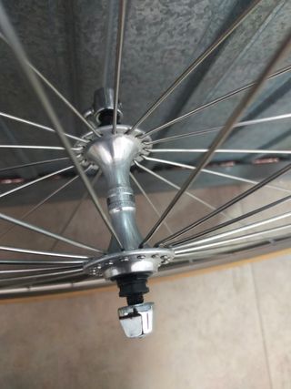 Ruedas bicicleta carretera 700c vintage 
