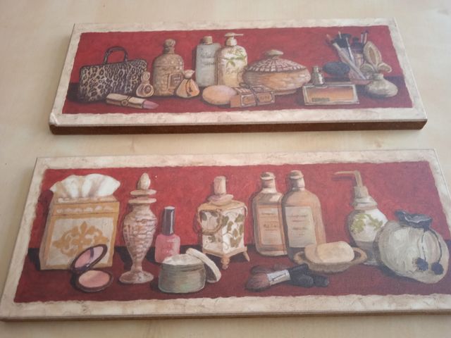 PAREJA CUADROS TOCADOR