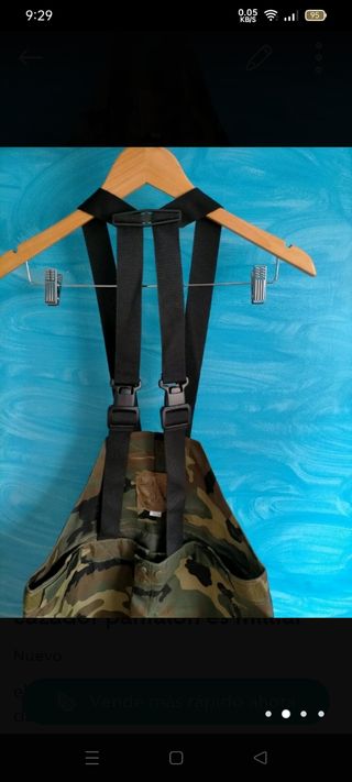 pantalón militar cazador