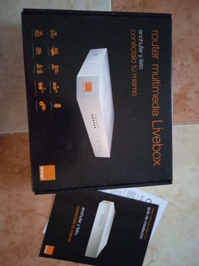 Router multimedia Livebox Wi-Fi Orange