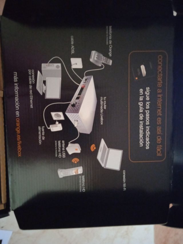 Router multimedia Livebox Wi-Fi Orange