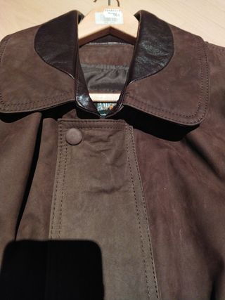 Chaquetón de ante