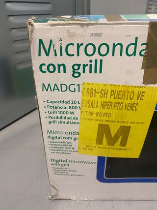 Vendo microondas