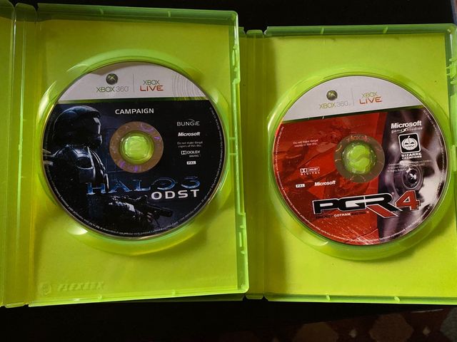 Videojuegos Halo 3 odst y PGR4 para xbox 360