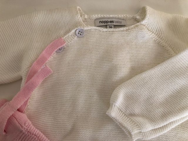 Conjunto de algodón 100% talla 56cm