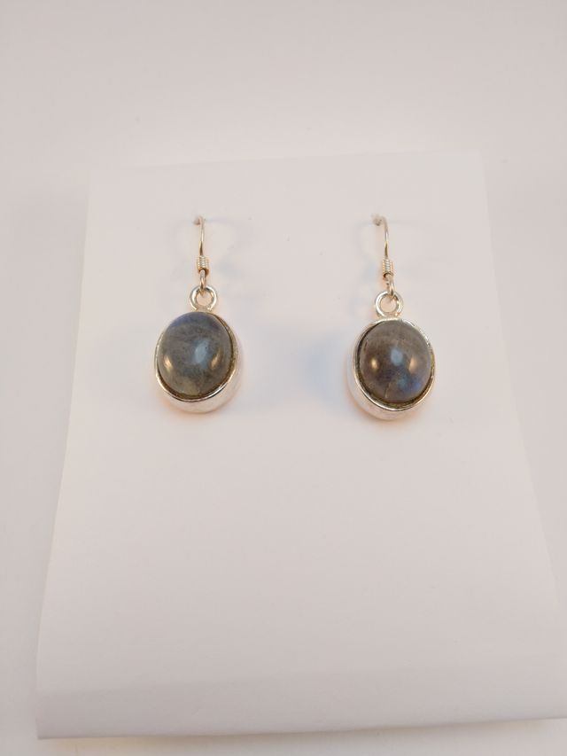 PENDIENTES LABRADORITA