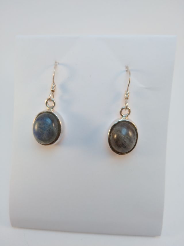 PENDIENTES LABRADORITA