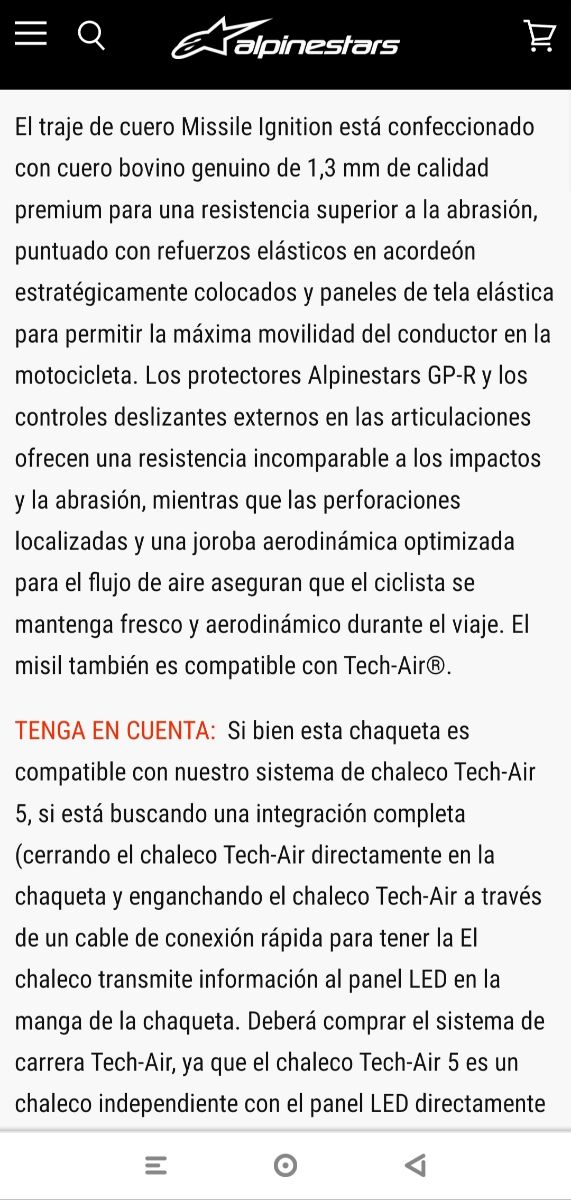 alpinestars misile ignition