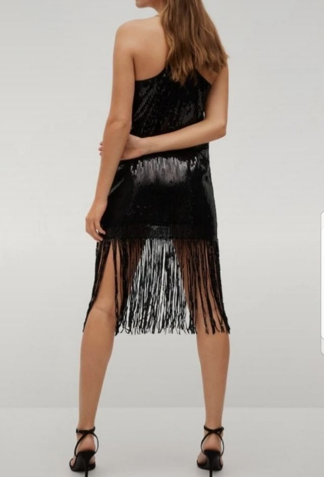 espectacular vestido Mango 