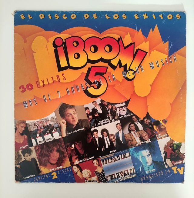 Disco vinilo Boom 5 grandes exitos