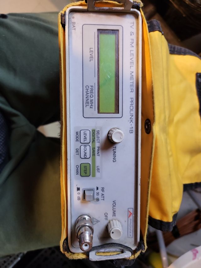 Misuratore di campo di segnale Promax ProLink 1B