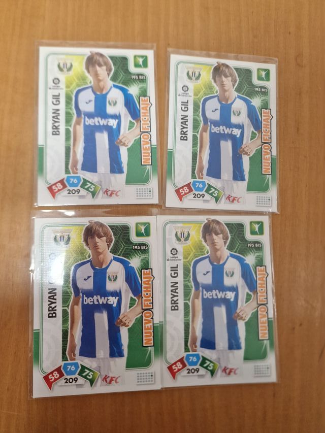 Bryan Gil (x4) Leganes Adrenalyn 2019/2020
