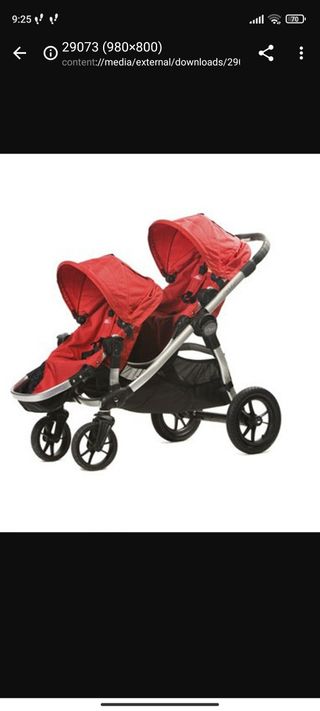 Carrito Carro para bebe/ gemelar