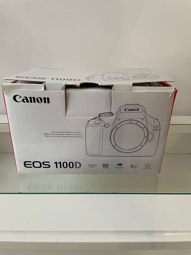 Cámara fotográfica CANON EOS 1100d