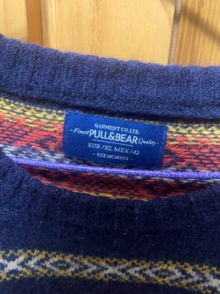 Jersey rayas Pull and Bear Talla XL