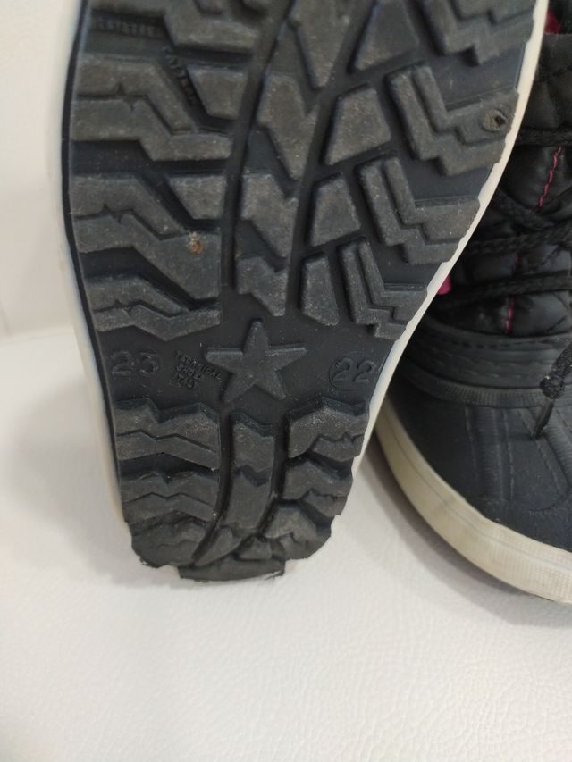 botas de agua o nieve.