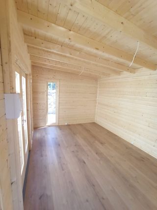 Caseta de jardín de madera modelo OKLAHOMA 