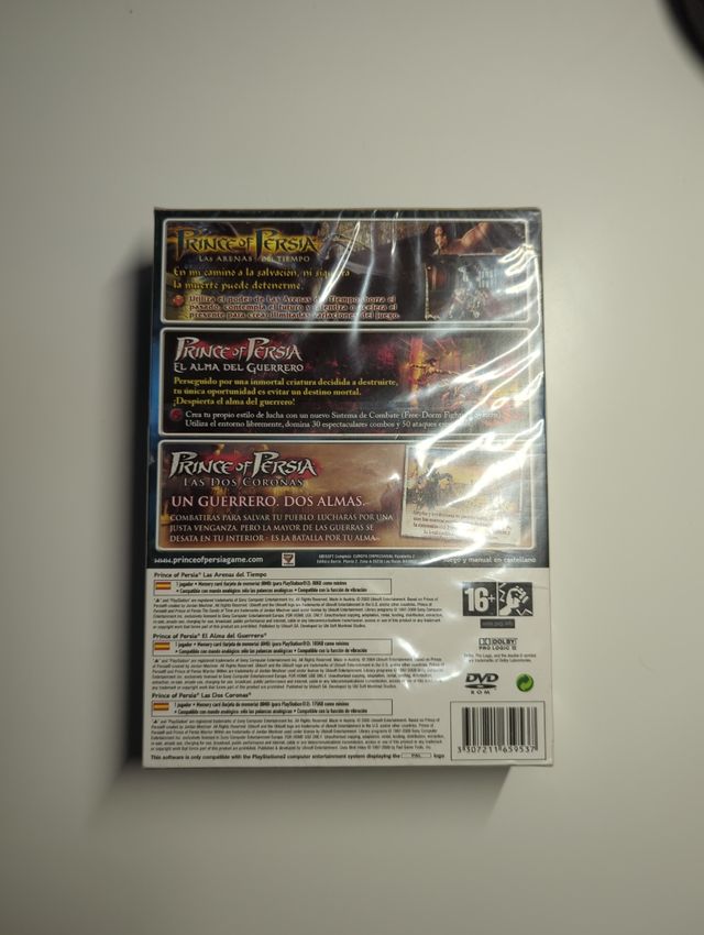 Trilogía Prince of Persia Trilogy   ps2