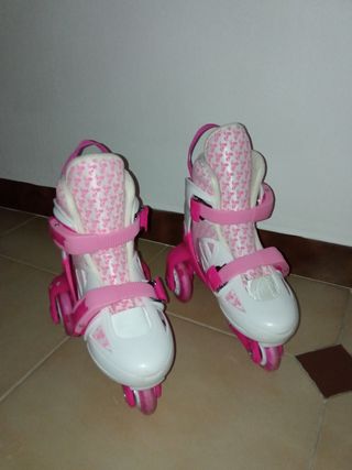 patines de línea para niños con luces