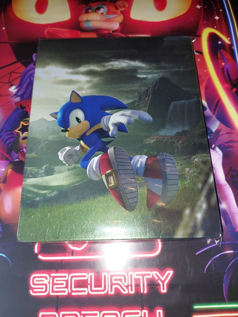 Imagen de STEELBOOK [CAJA METÁLICA] SONIC FRONTIERS NUEVA