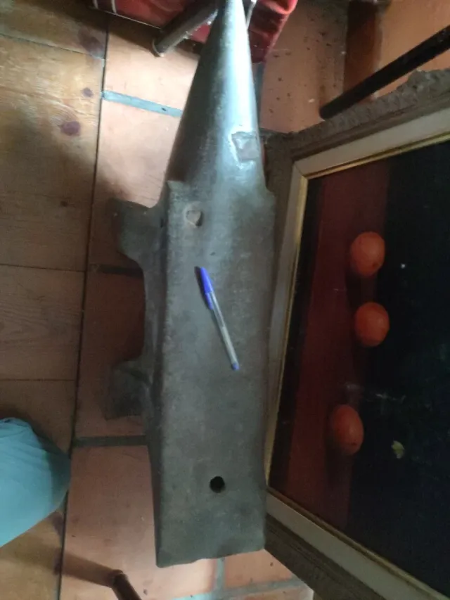 Enorme antiguo yunque forja herrero tas bigornia