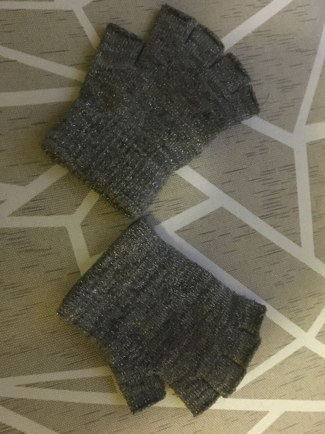 Guantes de purpurina Minie