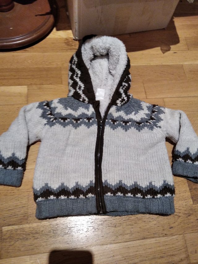 chaqueta punto calentita