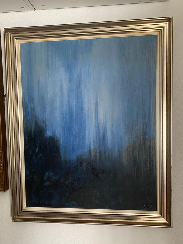 Cuadro oleo pintor Armando Gómez. ARGOM