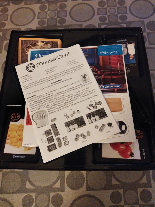 MasterChef juego de mesa Clementoni