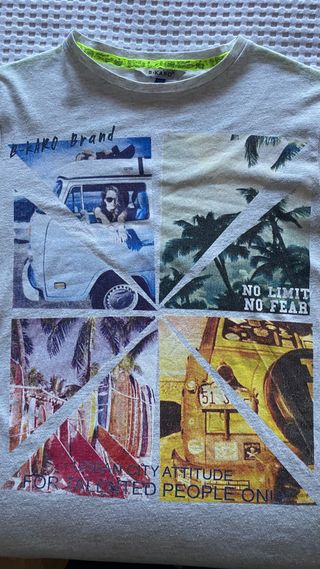 Camiseta niño manga corta  