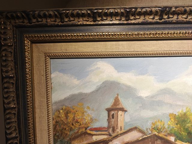 Ocasión! Precioso cuadro al óleo