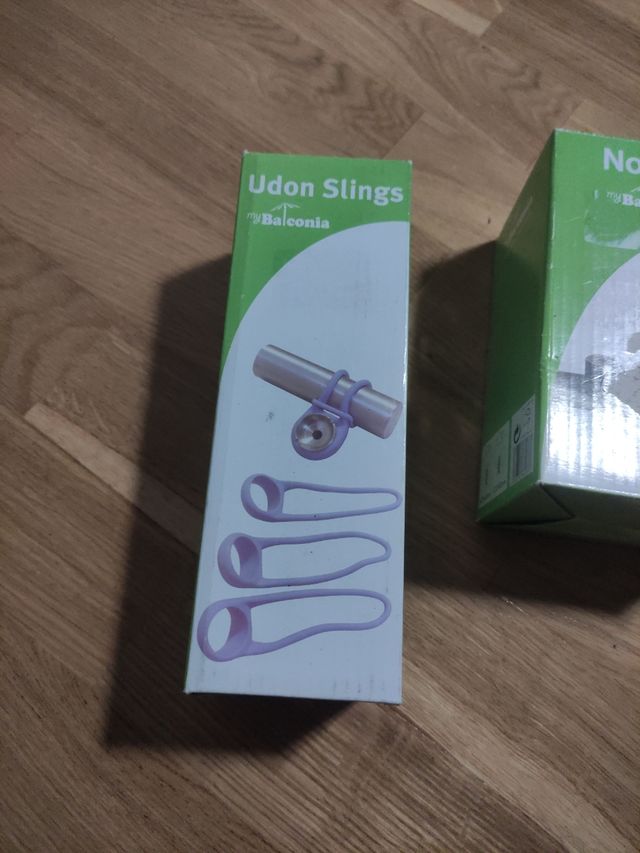 Lámpara aceite y tiras para barandilla de balcón