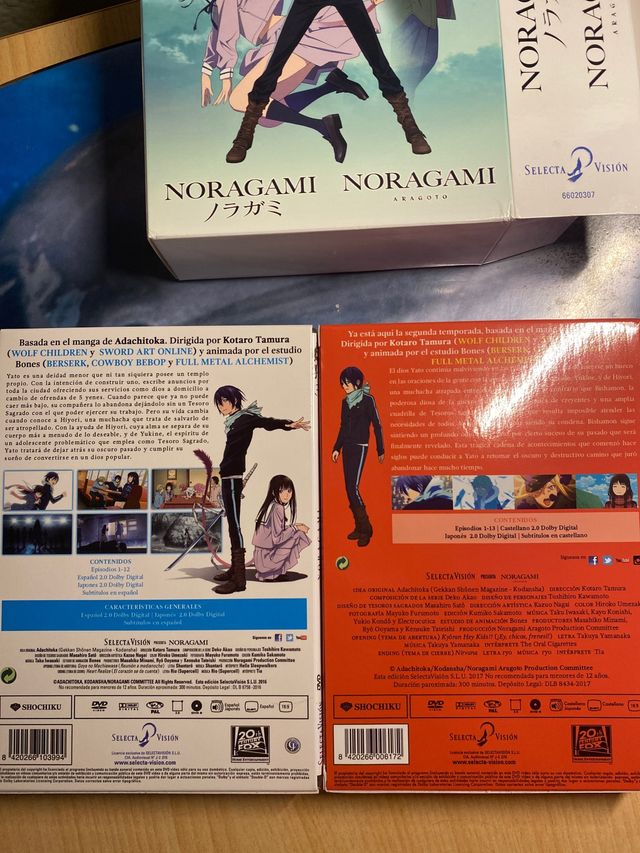 NORAGAMI SERIE COMPLETA DVD