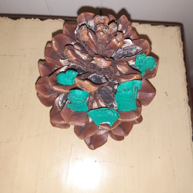 nacimiento Belén en una piña