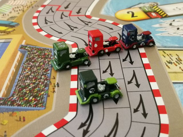Coche en miniatura para juegos de mesa