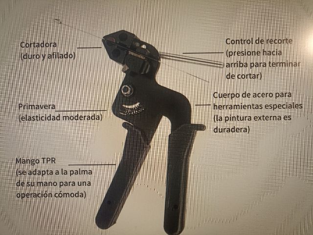 ALICATES BRIDAS ACERO INOX.