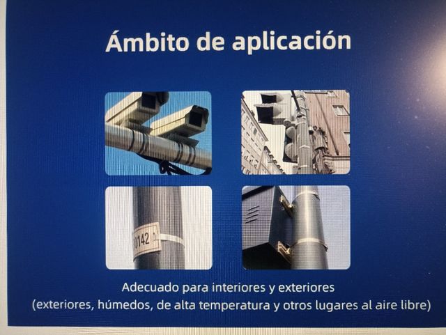 ALICATES BRIDAS ACERO INOX.
