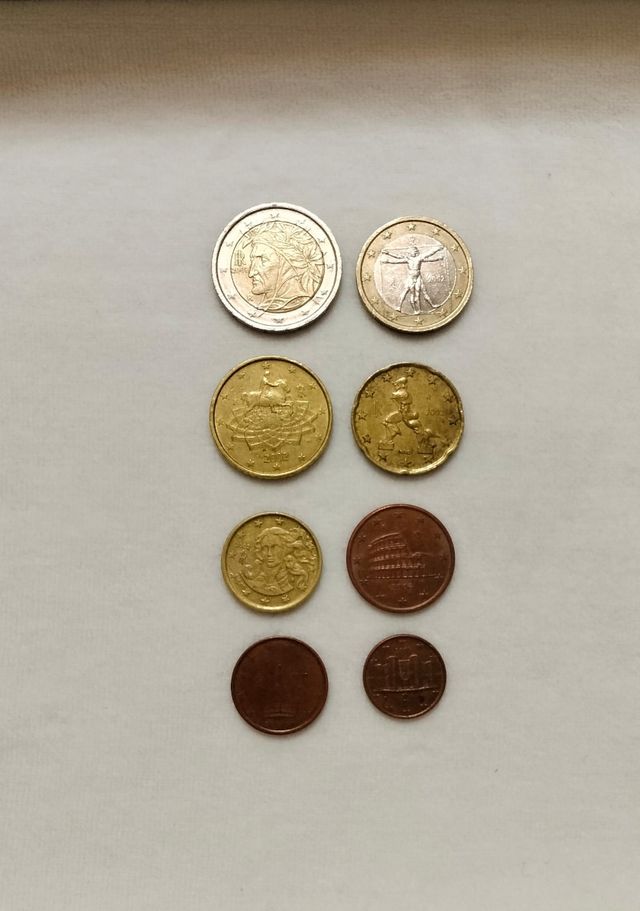 Monedas euro Italia