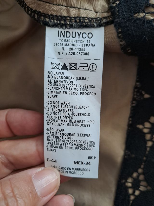 Traje de señora de Síntesis