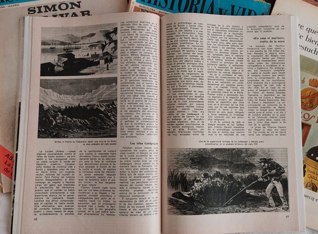 Coleccionismo: Revistas Historia y Vida años 68-70