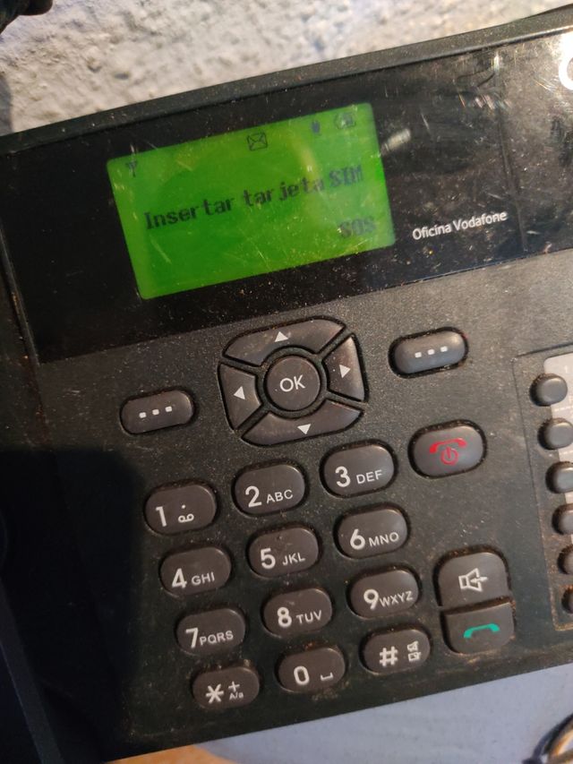 TELEFONO DE SOBREMESA VODAFONE  TARJETA
