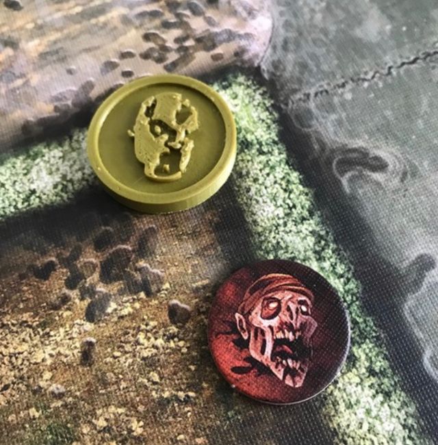 Moneda primer jugador zombicide