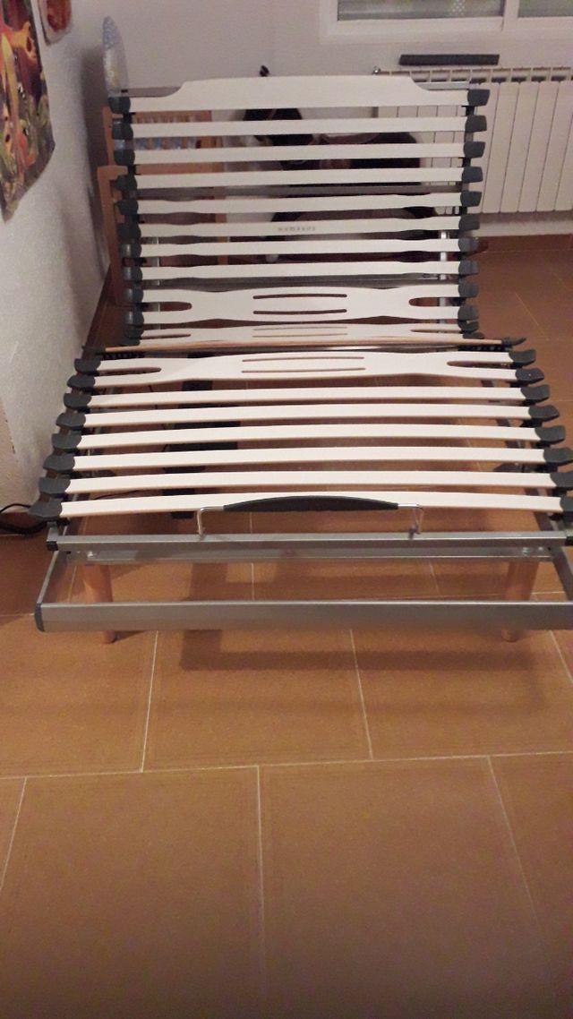 Somier articulado con motor eléctrico