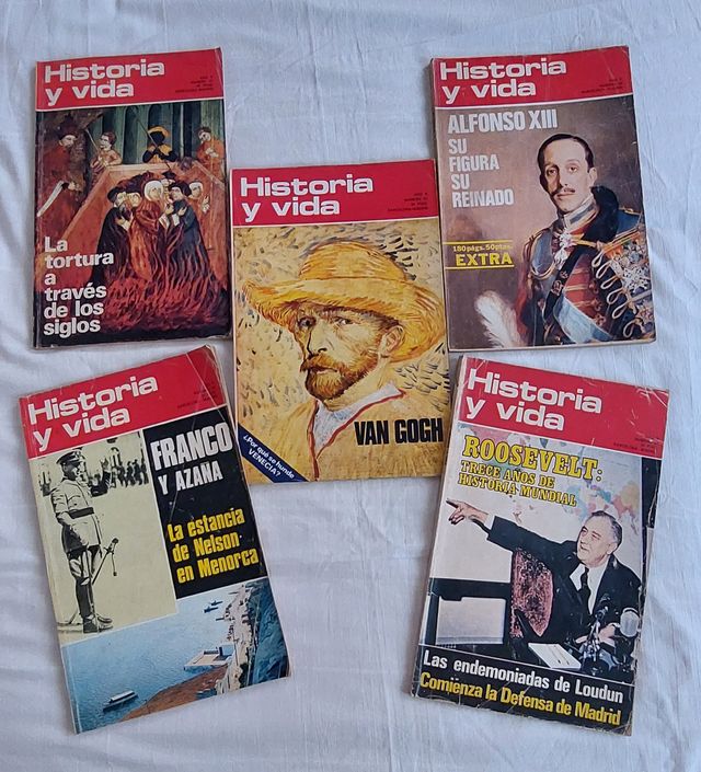 Coleccionismo: Revistas Historia y Vida, año 1972