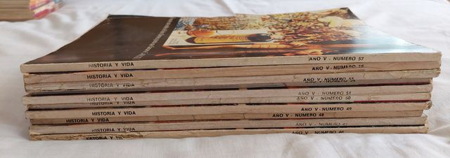 Coleccionismo: Revistas Historia y Vida, año 1972
