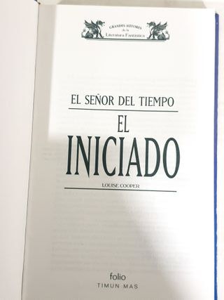 Libro El senor del tiempo El iniciado Louise Coope