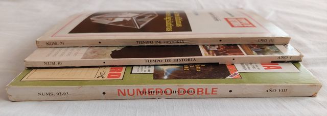 Coleccionismo: Revistas Tiempo de Historia, 75-82