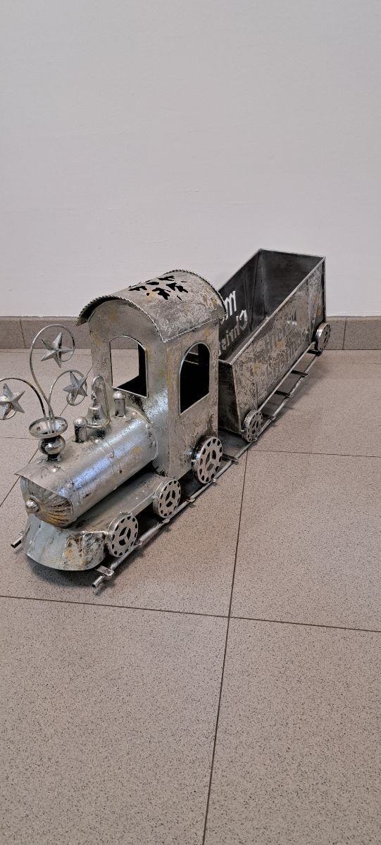 TREN DECORACIÓN NAVIDAD