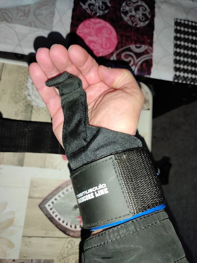 Agarraderas / ganchos de agarre pesas