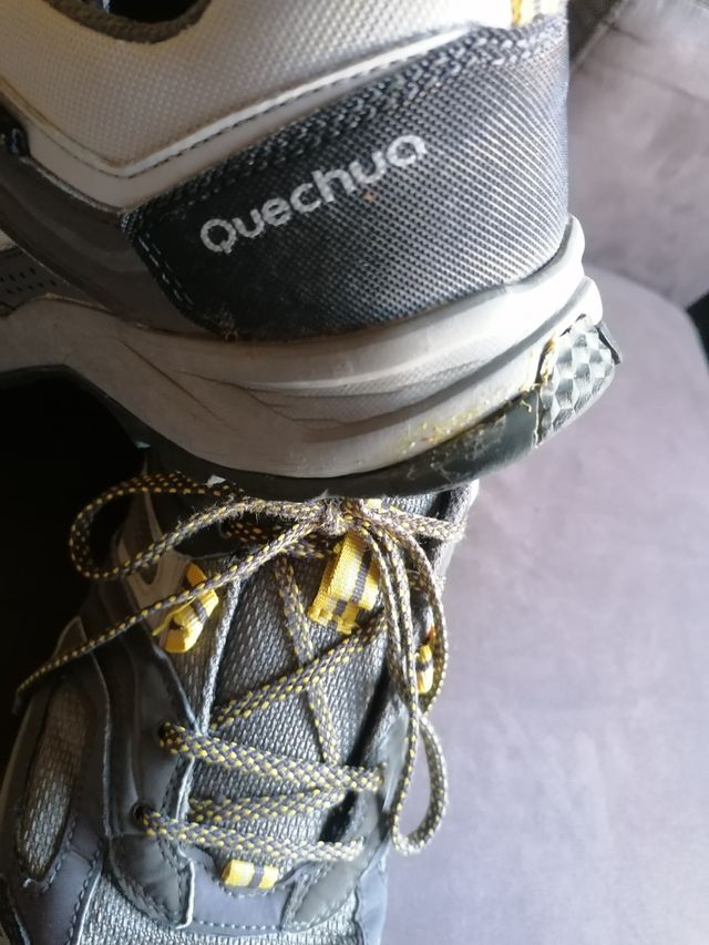 Zapatillas de trecking Quechua talla 42 waterproof